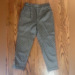 Anthropologie printed pants